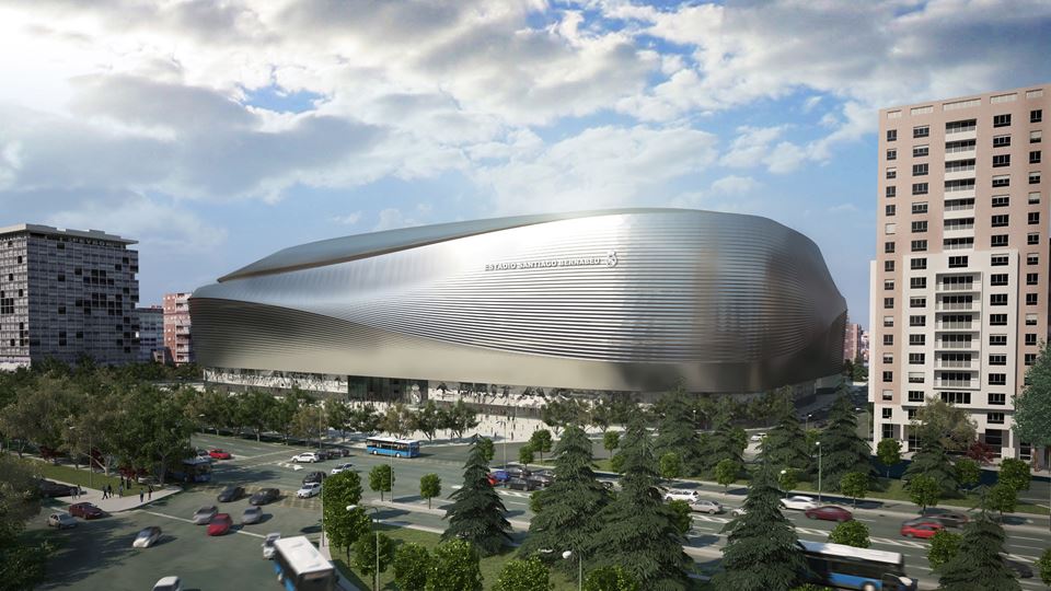 nuevo estadio Santiago Bernabeu