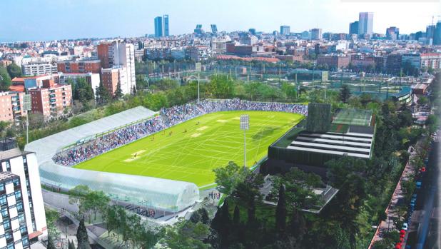 Obras Vallehermoso estadio atletismo