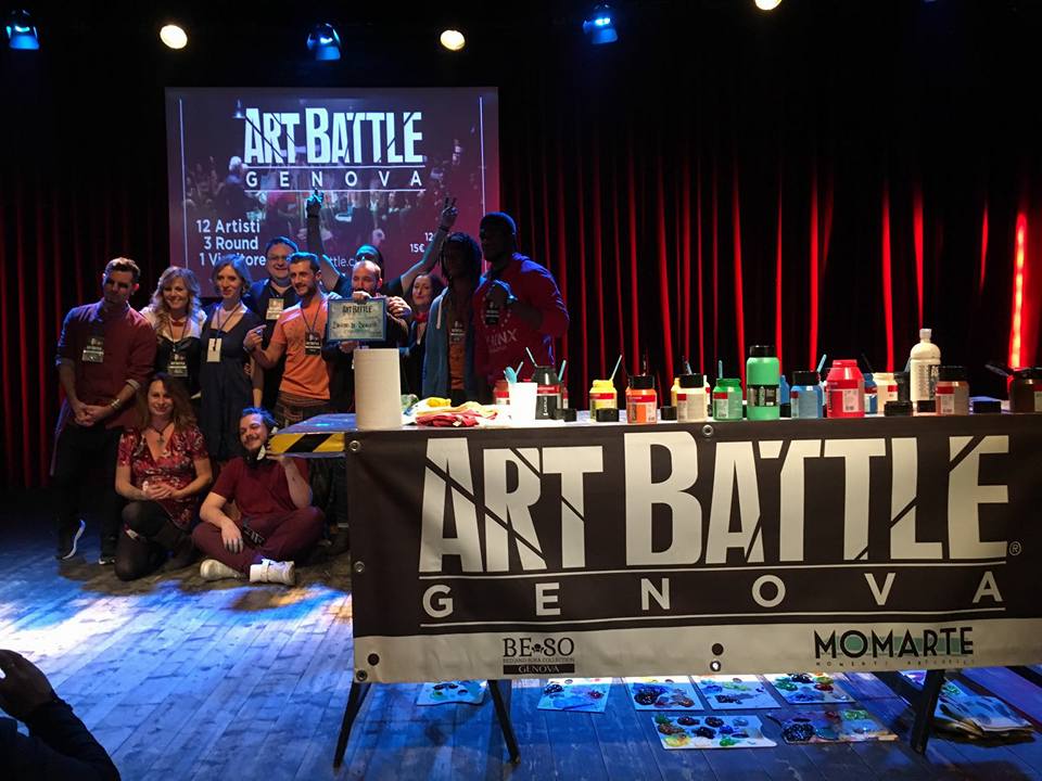 Art Battle concorso a&nbsp;GE